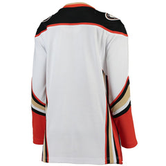 NHL White Anaheim Ducks Fanatics Women's Away Breakaway Jersey