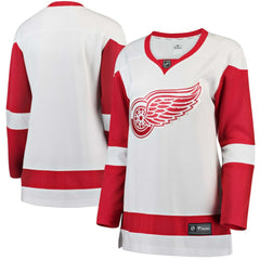 NHL White Detroit Red Wings Fanatics Women's Away Breakaway Jersey