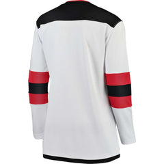 NHL White New Jersey Devils Fanatics Women's Away Breakaway Jersey