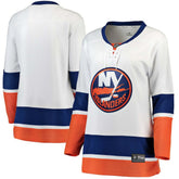 NHL White New York Islanders Fanatics Women's Away Breakaway Jersey