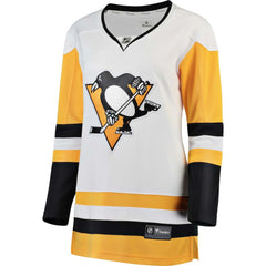 NHL White Pittsburgh Penguins Fanatics Women's Away Breakaway Jersey
