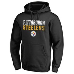 Iconic Collection Fade Out Pullover Hoodie - Pittsburgh Steelers