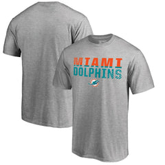 Iconic Collection Fade Out T-Shirt - Miami Dolphins