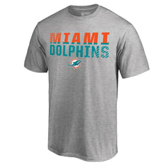 Iconic Collection Fade Out T-Shirt - Miami Dolphins