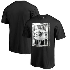 NBA Oklahoma City Thunder Black Court Vision T-Shirt discount