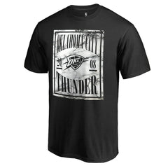 NBA Oklahoma City Thunder Black Court Vision T-Shirt discount