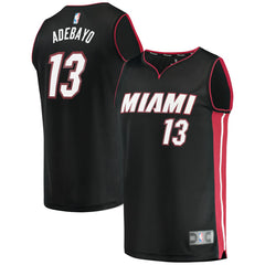NBA Bam Adebayo Miami Heat Fast Break Replica Player Jersey