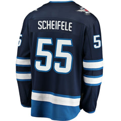 NHL Navy Mark Scheifele Winnipeg Jets Fanatics Breakaway Replica Jersey