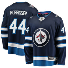 NHL Navy Josh Morrissey Winnipeg Jets Fanatics Breakaway Replica Jersey
