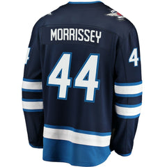 NHL Navy Josh Morrissey Winnipeg Jets Fanatics Breakaway Replica Jersey