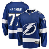 NHL Blue Victor Hedman Tampa Bay Lightning Fanatics Breakaway Jersey