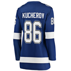 NHL Blue Nikita Kucherov Tampa Bay Lightning Fanatics Women's Home Breakaway Jersey