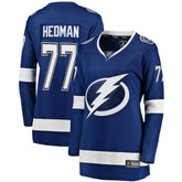 NHL Blue Victor Hedman Tampa Bay Lightning Fanatics Women's Home Breakaway Jersey