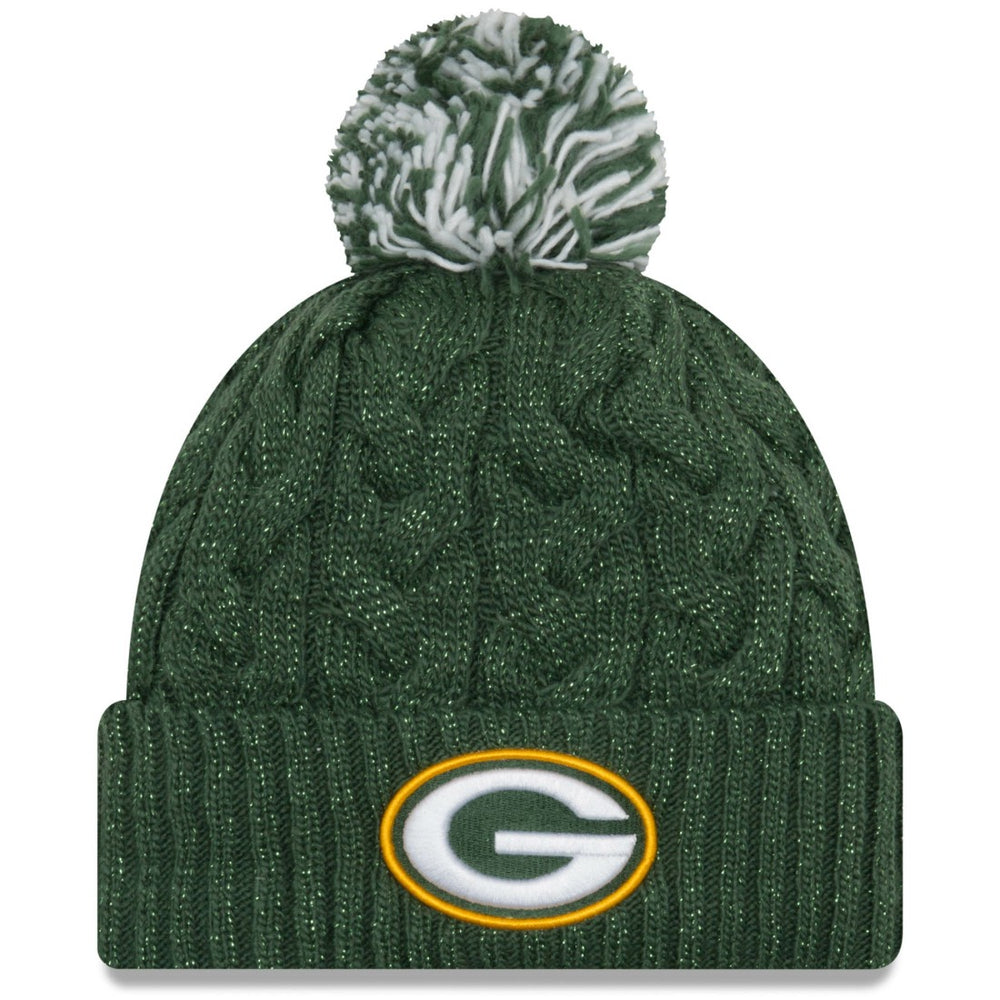 Women's Cozy Cable Cuffed Knit Hat - Green Bay Packers