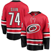 NHL Red Jaccob Slavin Carolina Hurricanes Fanatics Alternate Breakaway Player Jersey