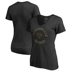 Women's Camo Collection Liberty V-Neck T-Shirt - Jacksonville Jaguars
