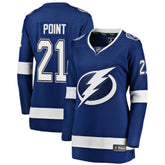 NHL Blue Brayden Point Tampa Bay Lightning Fanatics Women's Breakaway Player Jersey