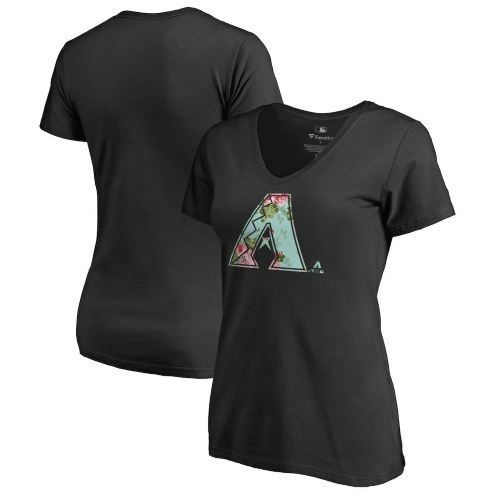 MLB Arizona Diamondbacks Women's Lovely V-Neck T-Shirt