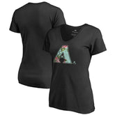 MLB Arizona Diamondbacks Women's Lovely V-Neck T-Shirt