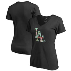 MLB Los Angeles Dodgers Women's Lovely V-Neck T-Shirt