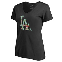 MLB Los Angeles Dodgers Women's Lovely V-Neck T-Shirt