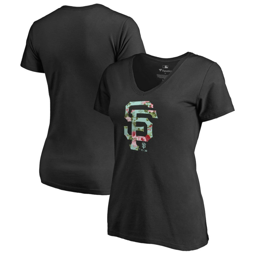 MLB San Francisco Giants Women's Lovely V-Neck T-Shirt