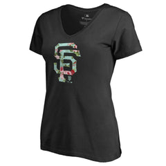 MLB San Francisco Giants Women's Lovely V-Neck T-Shirt