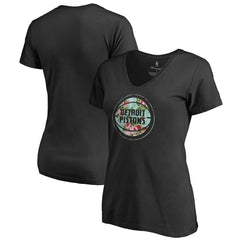 NBA Detroit Pistons Lovely V-Neck T-Shirt sale