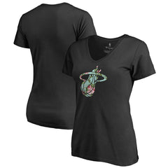 NBA Miami Heat Lovely V-Neck T-Shirt