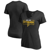 MLB Pittsburgh Pirates Women's We Are Icon V-Neck T-Shirt