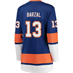NHL Royal Mathew Barzal New York Islanders Fanatics Women's Breakaway Player Jersey