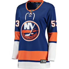NHL Royal Casey Cizikas New York Islanders Fanatics Women's Breakaway Player Jersey