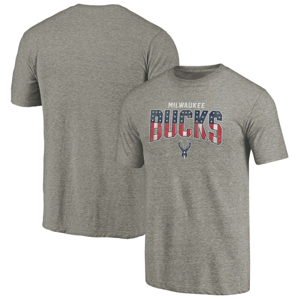 NBA Milwaukee Bucks Freedom Tri-Blend T-Shirt