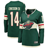 NHL Green Joel Eriksson Ek Minnesota Wild Fanatics Women's Breakaway Player Jersey