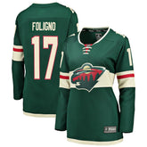 NHL Green Marcus Foligno Minnesota Wild Fanatics Women's Breakaway Player Jersey