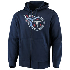 G-III Sports by Carl Banks Primary Logo Full-Zip Hoodie - Tennessee Titans
