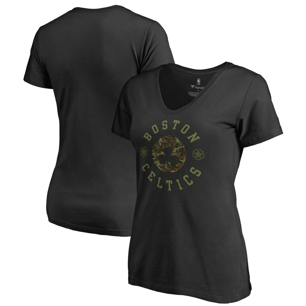 NBA Boston Celtics Women's Liberty V-Neck T-Shirt