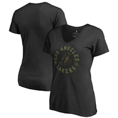 NBA Los Angeles Lakers Women's Liberty V-Neck T-Shirt