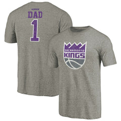 NBA Sacramento Kings Greatest Dad Tri-Blend T-Shirt