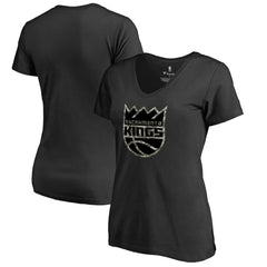NBA Sacramento Kings Women's Cloak Camo V-Neck T-Shirt sale