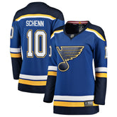 NHL Blue Brayden Schenn St. Louis Blues Fanatics Women's Breakaway Player Jersey