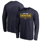 NBA Denver Nuggets We Are Iconic Collection Long Sleeve T-Shirt sale