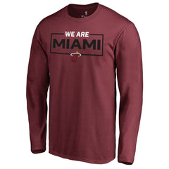 NBA Miami Heat We Are Iconic Collection Long Sleeve T-Shirt