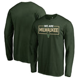 NBA Milwaukee Bucks We Are Iconic Collection Long Sleeve T-Shirt