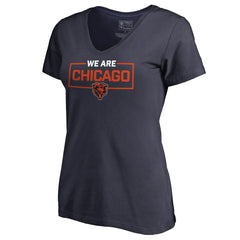 Women's We Are Icon V-Neck T-Shirt - Chicago Bears