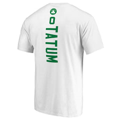 NBA Jayson Tatum Boston Celtics Backer Name & Number T-Shirt