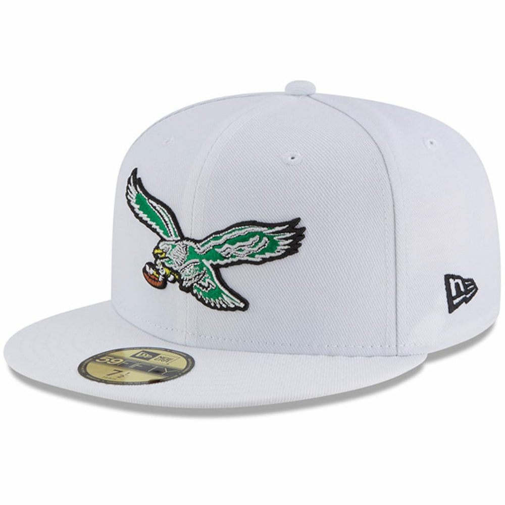 Throwback Logo Omaha 59FIFTY Fitted Hat - Philadelphia Eagles