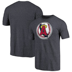 MLB California Angels Cooperstown Collection Forbes Tri-Blend T-Shirt