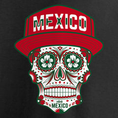 Mexico Sugar Skull T-Shirt - Black