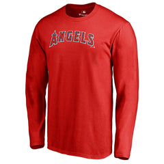 MLB Los Angeles Angels Team Wordmark Long Sleeve T-Shirt